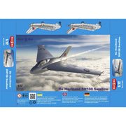 Mikro-Mir 72022 1/72 De Havilland DH108 Swallow