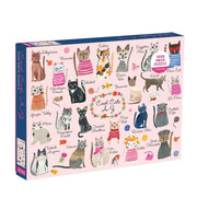 Mudpuppy Cool Cats 1000pc Jigsaw Puzzle