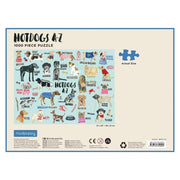 Mudpuppy Hot Dogs 1000pc Jigsaw Puzzle