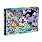 Mudpuppy 100pc Double Sided Animal Kingdom Jigsaw Puzzle