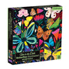 Mudpuppy Butterflies Glow In the Dark 500pc Jigsaw Puzzle