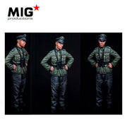 MIG Productions 35-420 WSS HJ Panzer Officer Normandy 1944 Resin Kit