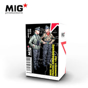 MIG Productions 35-422 WSS HJ Panzer Commanders Normandy 1944 Resin Kit