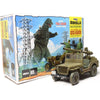 MPC 882 1/25 Godzilla Army Jeep