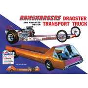MPC 970 1/25 Ramchargers Dragster and Transporter
