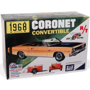MPC 978 1/25 1968 Dodge Coronet Convertible with Trailer