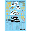 Microscale Decals 481130 1/48 Boeing B-17G Flying Fortress 20 BS Decal Set