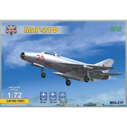 Modelsvit 72021 1/72 MiG-21F Izdeliye 72Soviet Supersonic fighter Plastic Model Kit