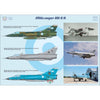 Modelsvit 72063 1/72 Mirage IIIEA/EBR 6 Camo Schemes