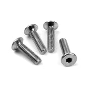 Maverick 150442 Flat Head Screw M2.6x10mm 4pc