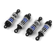 Maverick 150555 Aluminum Oil-Filled Shock Absorber Set Blue 4pc