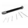 ManWah 2132 Fine Pin Vise S1 With 7 Drill Bits 0.2 - 0.8mm