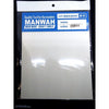 ManWah 3412 ABS White Plastic Sheet 0.8 x 200 x 250mm 2pc