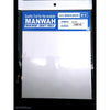 ManWah 3413 ABS White Plastic Sheet 1.0 x 200 x 250mm 2pc