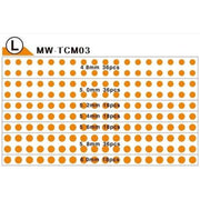 ManWah TCM03 Masking Tape Circles 4.8 - 6.0mm