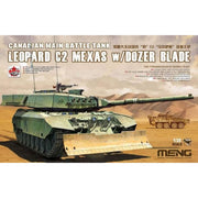 Meng 1/35 Leopard C2 Mexas with Dozer Blade Canadian Main Battler Tank MEN-TS-041 MEN-TS-041 