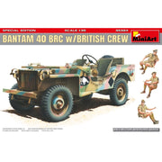 MiniArt 35324 1/35 Bantam 40 BRC with British Crew Special Edition Plastic Model Kit