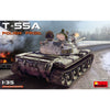 MiniArt 37090 1/35 T-55A Polish Production Plastic Model Kit 
