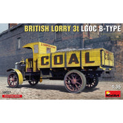 MiniArt 38027 1/35 British Lorry 3t LGOC B-type Plastic Model Kit