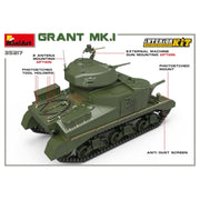 MiniArt 35217 1/35 Grant Mk.I Interior Kit