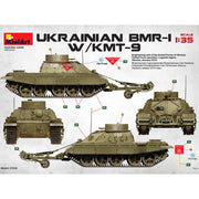 MiniArt 37043 1/35 Ukrainian BMR-1 with KMT-9