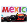 Minichamps 110181933 Red Bull RB14 #33 Max Verstappen Winner 2018 Mexican GP Diecast Formula 1 Car