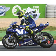 Minichamps 1/12 Yamaha YZR-M1 Valentino Rossi MotoGP Catalunya 2018 w/Figure and Flag 122183246