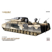 Modelcollect UA72303 German WWII P.1000 ratte scharnhorst,1945