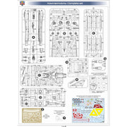 Modelsvit 72064 1/72 Mirage IIIO Interceptor RAAF Markings