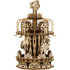 Mr Playwood Mechanical Wooden Carousel Model Small 88 pcs