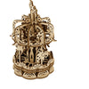 Mr Playwood Mechanical Wooden Carousel Model Small 88 pcs