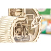 Mr Playwood Mechanical Wooden Snail Moneybox 83pcs