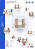 Mr Playwood Mechanical Wooden Tower Bridge Small 226 pcs