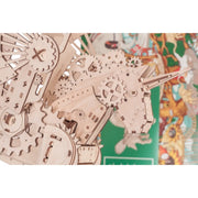 Mr Playwood Mechanical Wooden Unicorn Model 156 pcs
