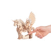 Mr Playwood Mechanical Wooden Unicorn Small 140 pcs