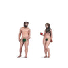 Noch 10801 HO Adam and Eve 3D Master Figure