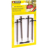 Noch 13160 HO Telegraph Poles 4 Pieces Including 2m Line