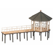 Noch 14264 HO Event Pavilion Fischersteg Laser Cut Kit