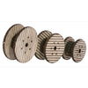 Noch N14638 Cable Drums 3 Set Laser Cut Mini