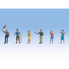 Noch HO Travel Group Figures