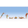 Noch 15849 HO Bathing Figures Set