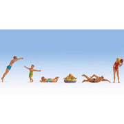 Noch 15849 HO Bathing Figures Set