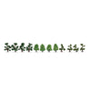Noch 21546 Ornamental Bushes 12pc