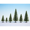 Noch 26825 HO Model Spruce Trees 25pce 5-1cm High