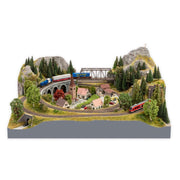 Noch 53615 HO Easy-Track Railway Route Kit Theisensee 123 x 103 cm