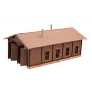 Noch 63025 N Bergun Locomotive Shed Laser Cut Kit