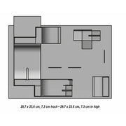 Noch 66834 HO Micro-Motion Skatepark Laser Cut Kit