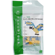 Nanoblock NBC-343 Blue and Yellow Macaw