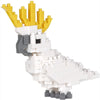 Nanoblock NBC-344 Sulphur Crested Cockatoo