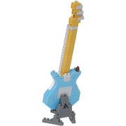 Nanoblock NBC-346 Electric Guitar Pastel Blue